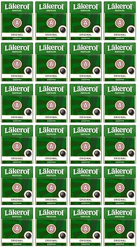 Cloetta Lakerol Original Pastilles 24 Cajas de 0.88 oz