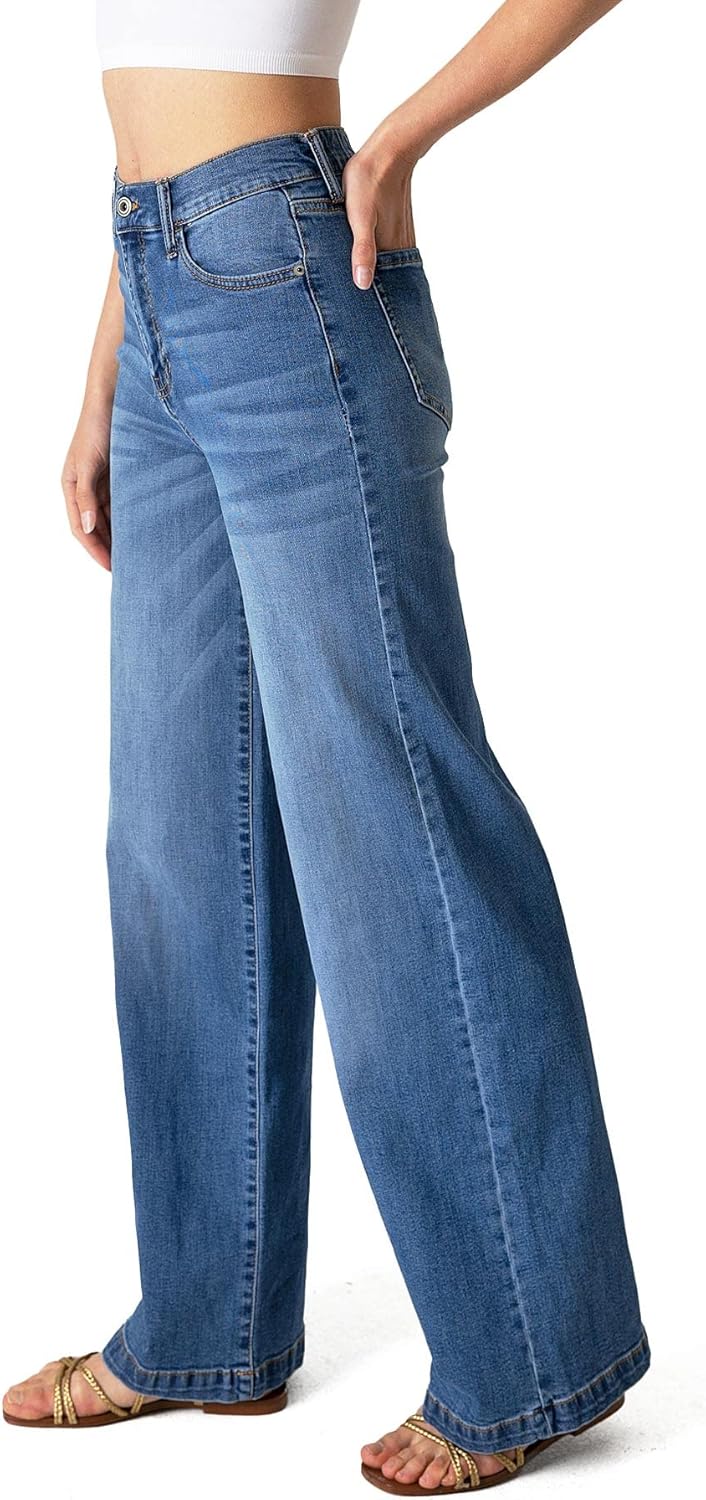Denim with Wide Legs by Celebrity Pink Jean