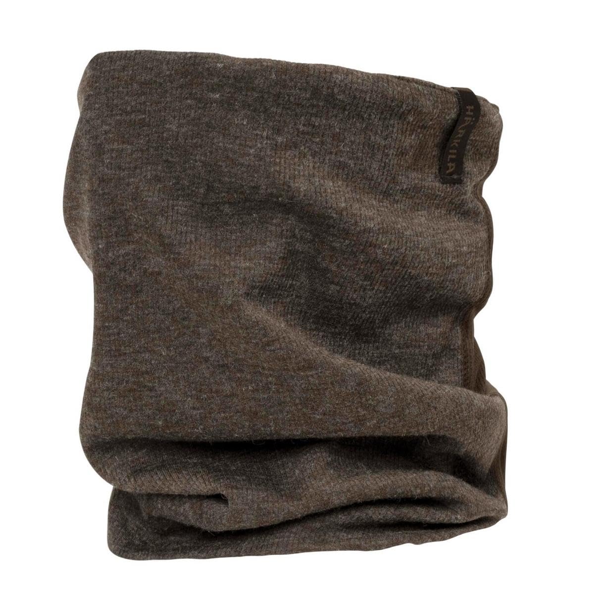 Härkila Kodiak CleverWool Neck Gaiter Herren Dark Hunting Green – Stretchfähiger temperaturregulierender Jagd Neckwarmer aus Wollmix, atmungsaktiv & feuchtigkeitsableitend