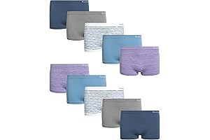 Seamless Girls Boy Shorts Underwear - 14-16 Sizes