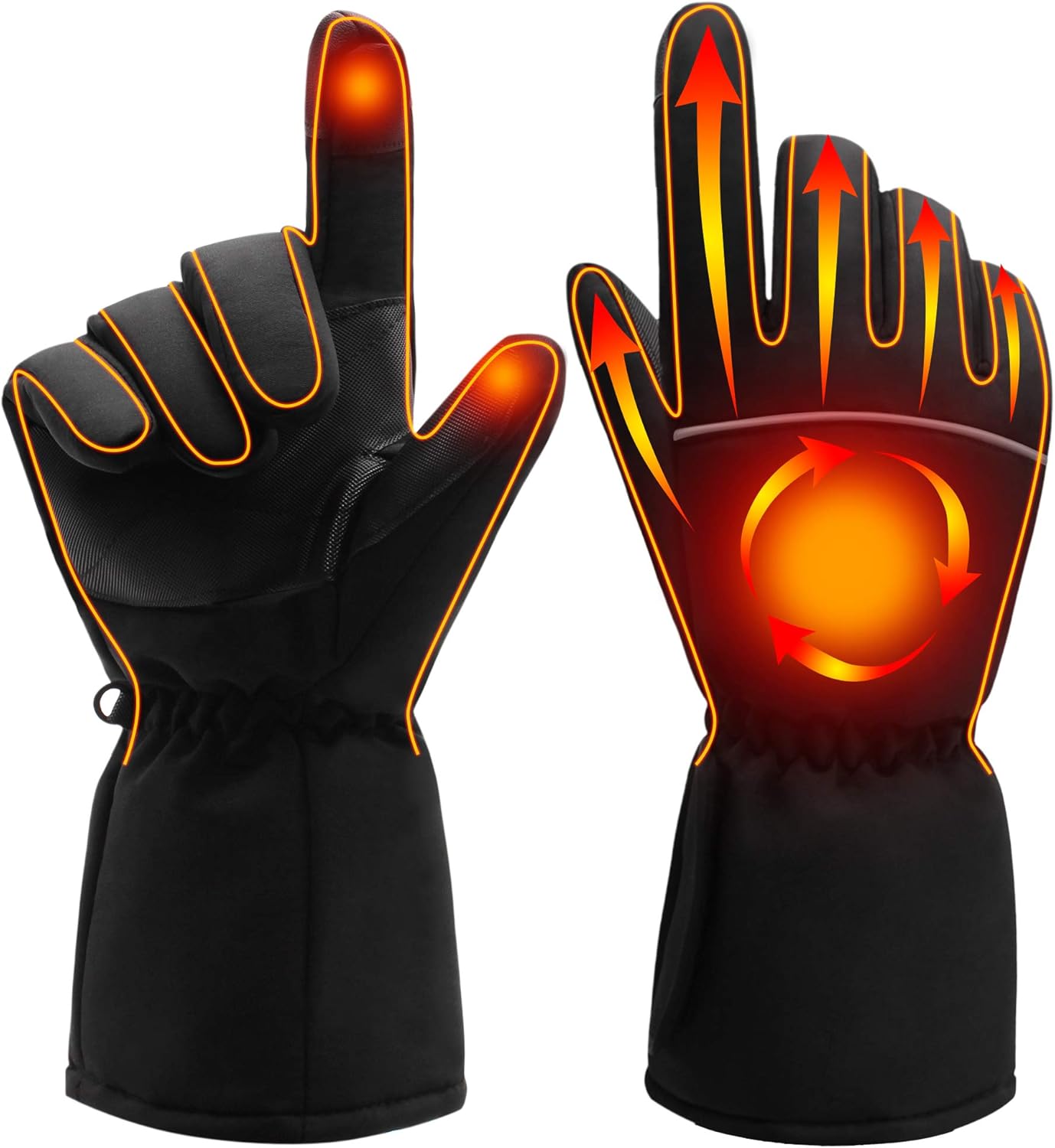 SPRING Electric Heated Gloves - Portable Battery Heating Thermal