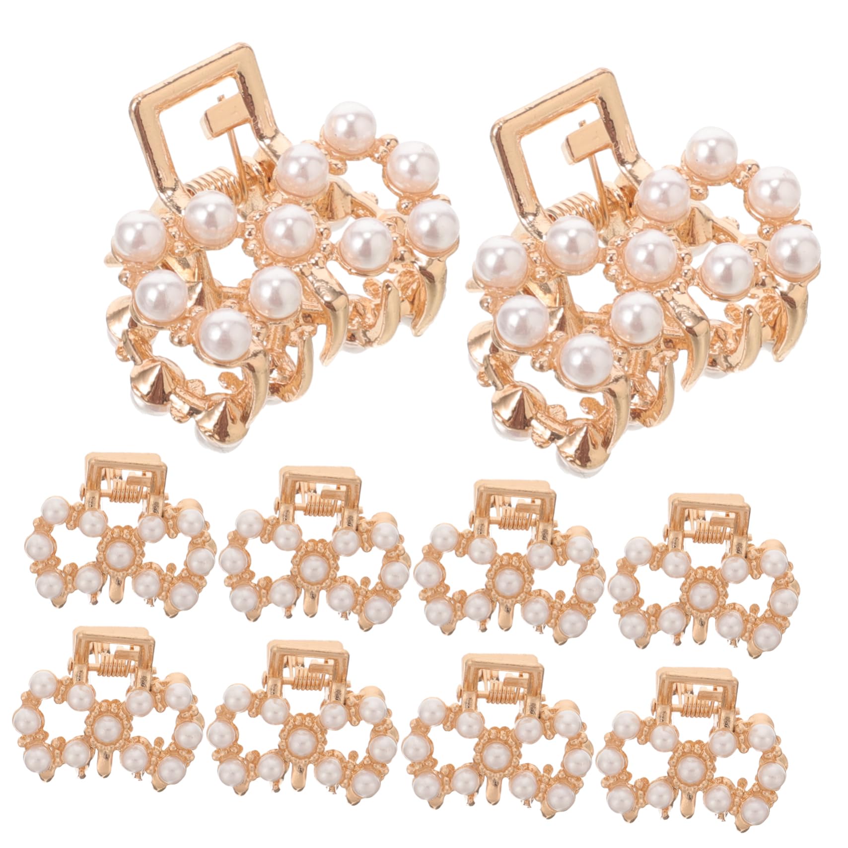 FRCOLOR 36pezzi Fermagli Per Perla Da Clip Per Donne e Ragazze Accessori Eleganti Per Matrimoni e Occasioni Speciali Design Semplice e Delicato Adatti Tutti Gli Stili Di Acconciatura
