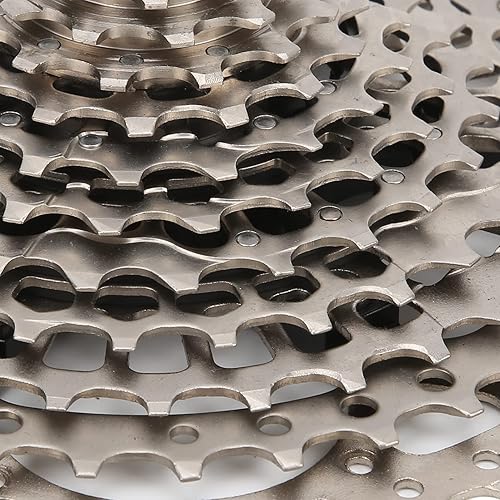 Miniatura 7 de Dilwe Casete Freewheel Ultra Light 11 Speed Cassette Mountain Freewheel 9‑42T Compatible para XD