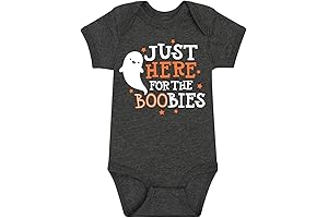 Just Here For The Boobies Infant One-Piece