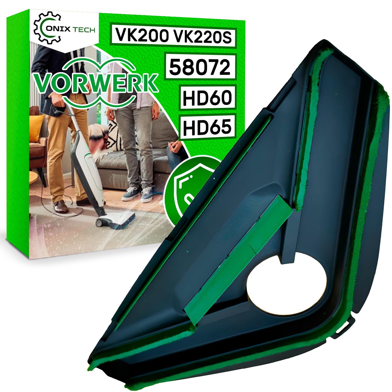 Brosse aspirateur modèle HD60 HD65s pour Vorwerk Kobold VK200
