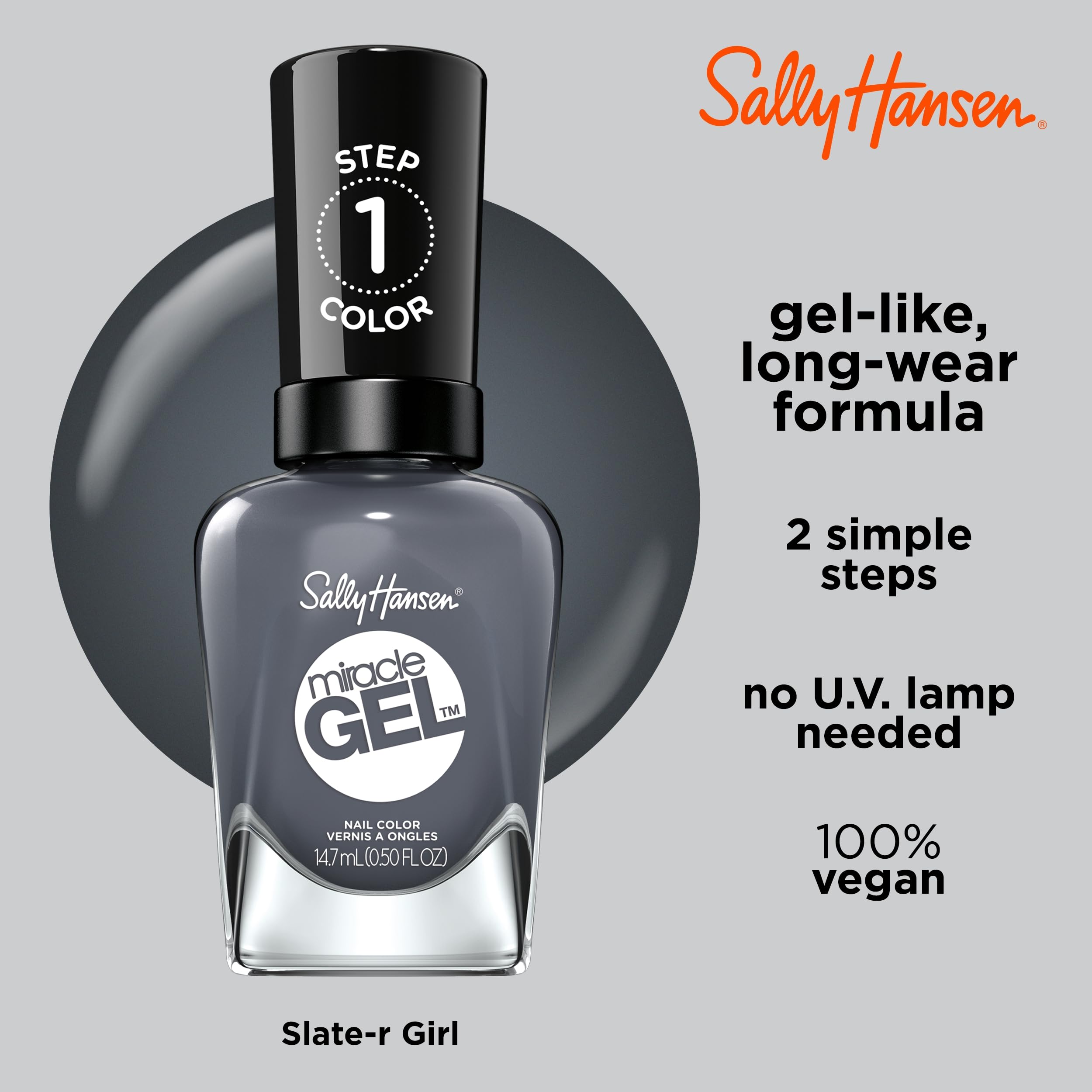Amazon.com: Sally Hansen Miracle Gel Salon Quality Nail Polish