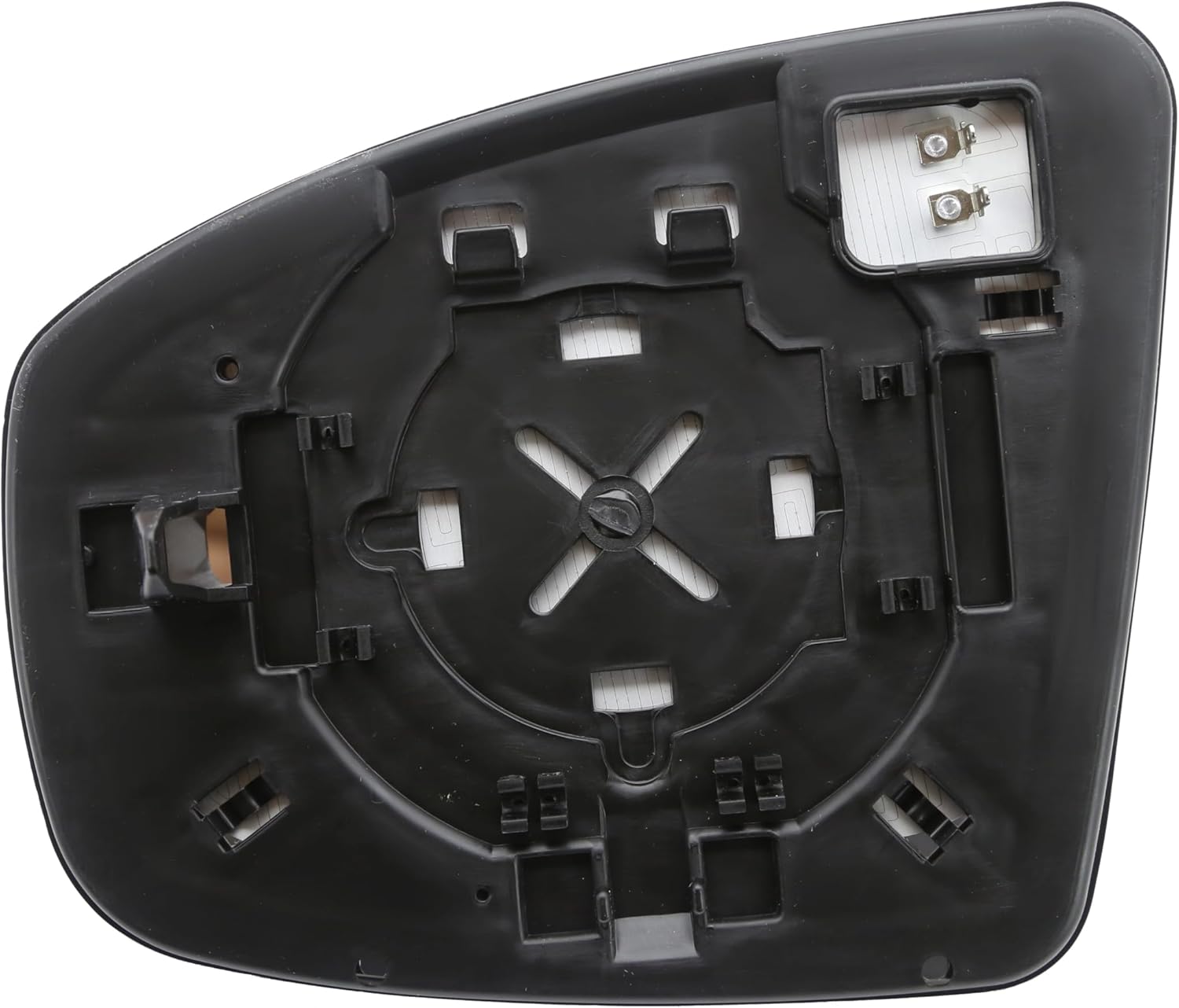 EAP Passenger Side Mirror Glass Compatible with Infiniti QX50 2014-2015, QX70 2014-2017, EX35 2008-2012, FX50 2009-2013, EX37 FX37 2013, Nissan Murano 2009-2014, Heated, 963651AA0B 963651BA0B