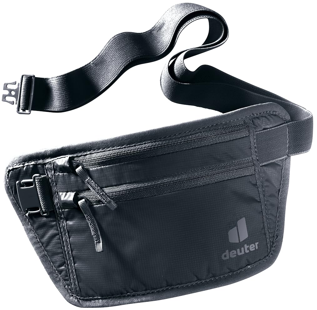 deuter Security Money Belt I Flat Bum Bag for Travelling