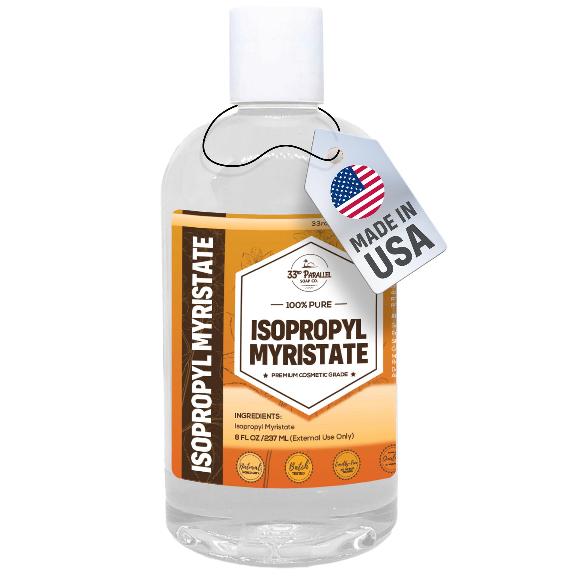 Amazon.com: ISOPROPYL MYRISTATE (8 oz) Natural Plant Derived