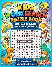 Mega Fun Kids Activity Book: Word Searches, Mazes, Friend Games & Creative Challenges for Ages 6-13: 110+ Pages of Puzzles, DIY Word Searches, Drawing ... – Perfect for Home, Travel, or School Fun!