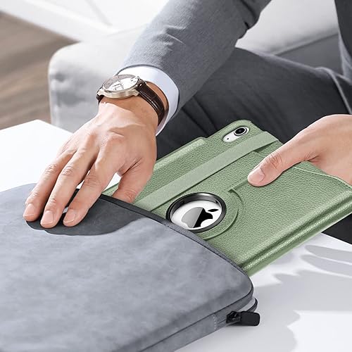 Vista 168 de Fintie Funda giratoria para iPad (A16) de 11ª generación de 11 pulgadas (2025), iPad de 10.9 pulgadas (2022) – [Soporte para lápiz integrado] Funda