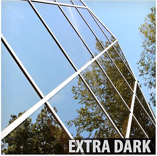 Miniatura 6 de BDF S05 - Película para ventana de espejo unidireccional con control de calor, privacidad diurna, color plateado, 5-30 pulgadas x 24 pies