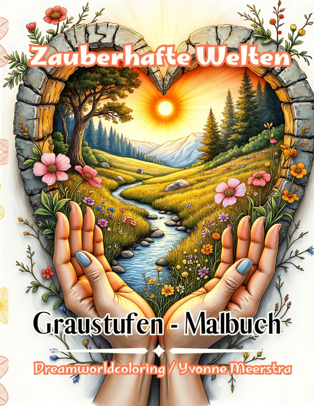 Zauberhafte Welten: Ein fantasievolles Ausmalbuch voller märchenhafter Orte und stiller Magie