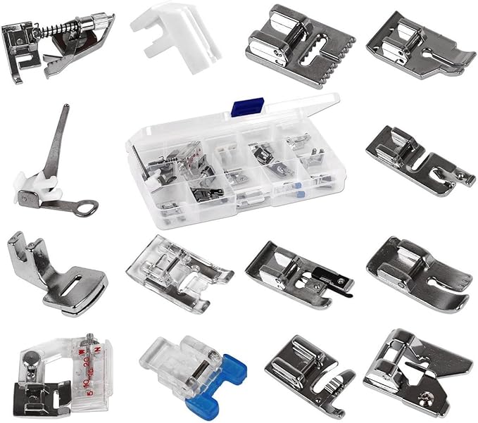 16-teiliges Nähfuß-Set - Kompatibel Mit Singer, Brother, Janome & Mehr