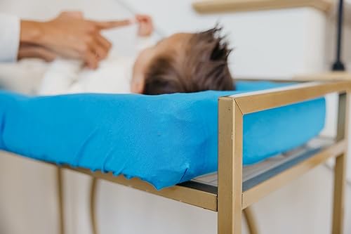 Miniatura 5 de Copper Pearl Funda de punto para cambiador de pañales de alta calidad, suave, elegante y universal para todos los cambiadores de pañales estándar,