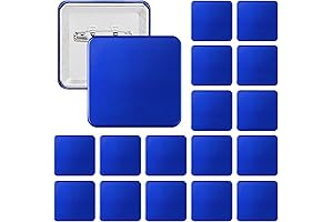 50 Pack Stylish Jewish Blue Square Pins