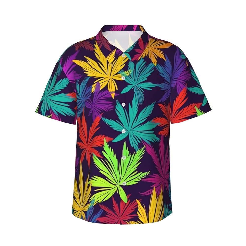 Amazon.com: WSOIHFEC Men's Hawaiian Shirt Bright Colorful