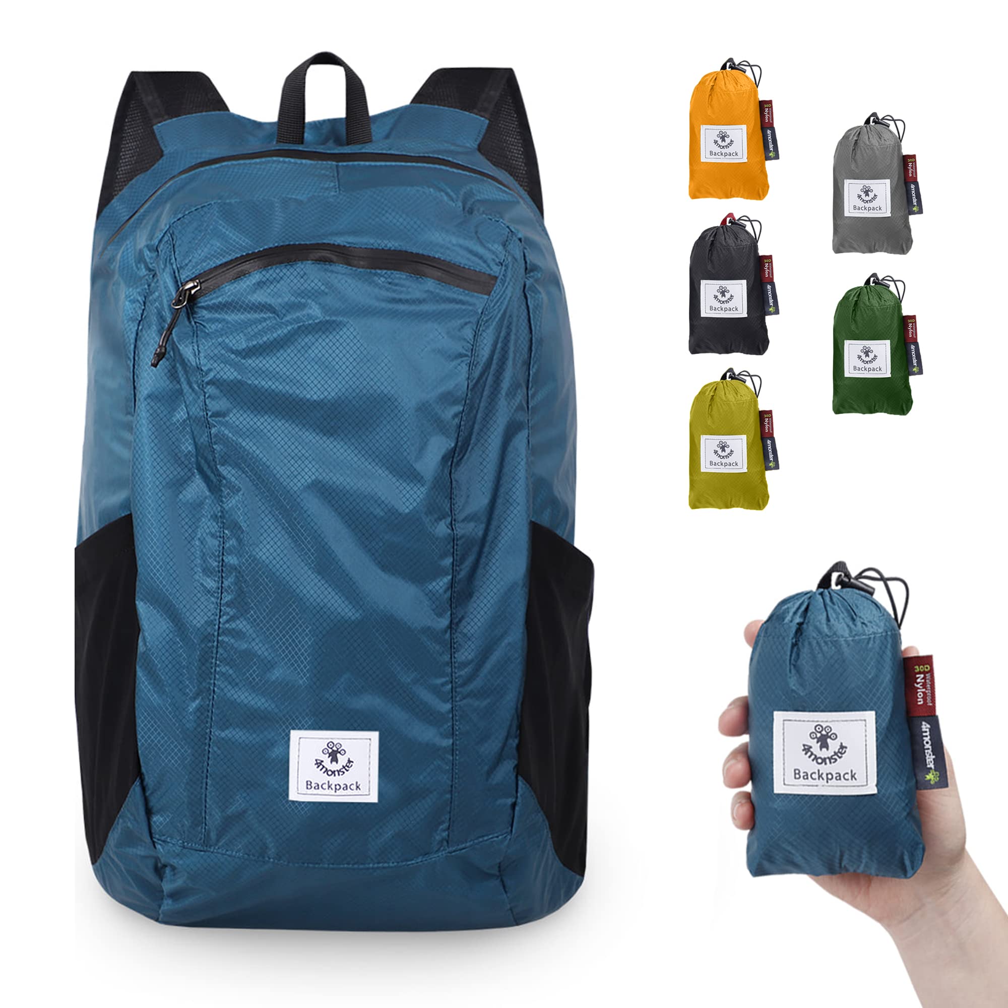 4MonsterOutdoor Backpack Folding Backpack