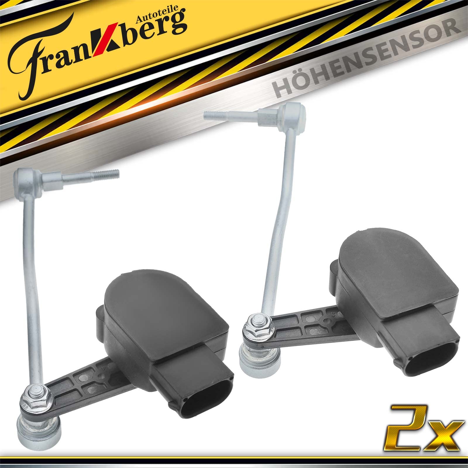 Frankberg 2x Höhensensor Niveauregulierung Vorne Links Rechts 4E0941286E | Kompatibel mit A8 4E,A8 4E2 4E8,A8 4E_