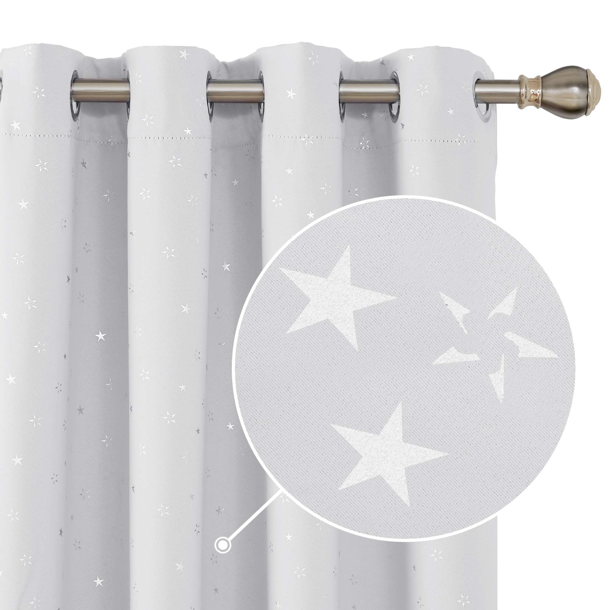 Nursery White Curtains Curtains & Drapes