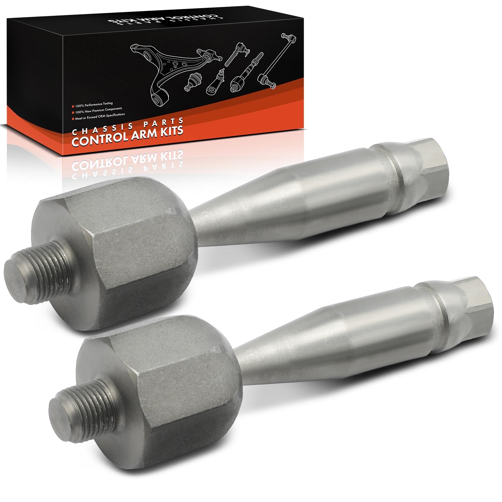Frankberg 2 biellettes de direction pour l'essieu avant, des deux côtés | 4D0419801E; Compatible avec: P.a.s.s.a.t Variant 3B5, A6 4B2 4B4, A6 Avant 4B5 4B6, A4 Avant 8D5, A4 8D2