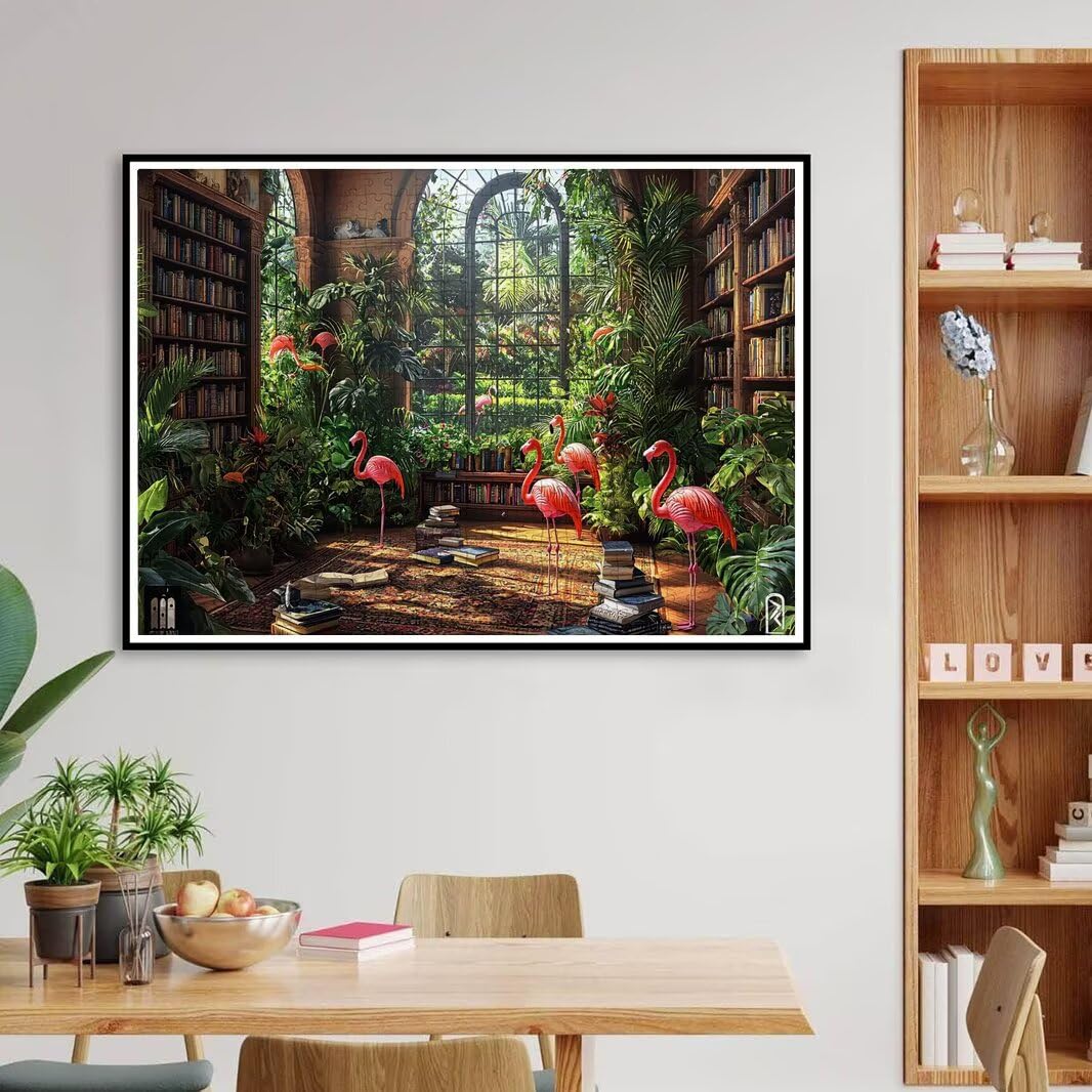 Puzzle 1500 Pezzi, Puzzle Tropicale per Adulti, 87x57cm, Compact Box -4472