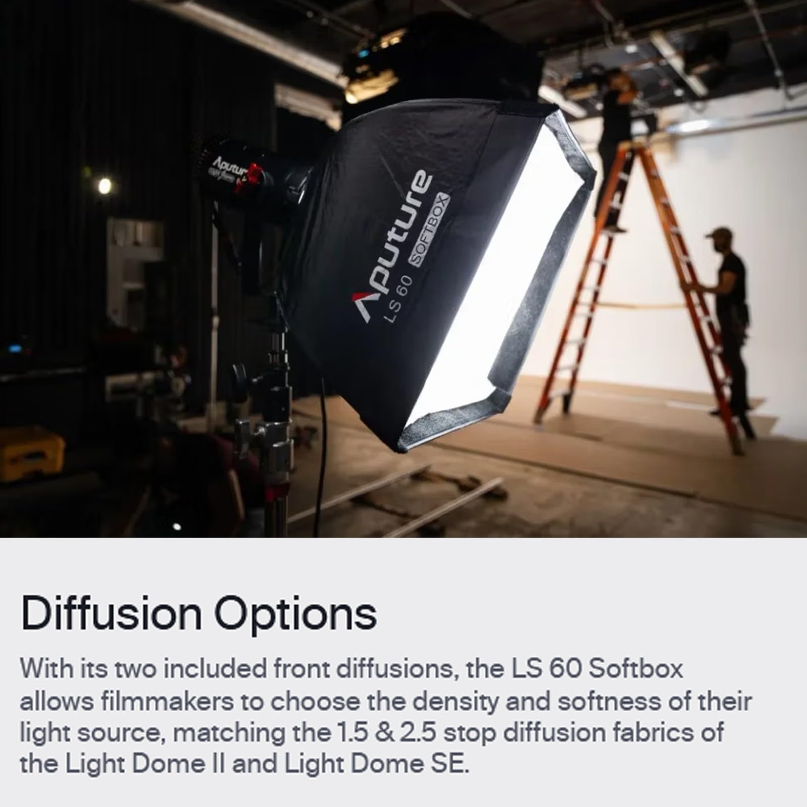 Amazon | Aputure LS 60 コンパクトスクエアソフトボックス、45