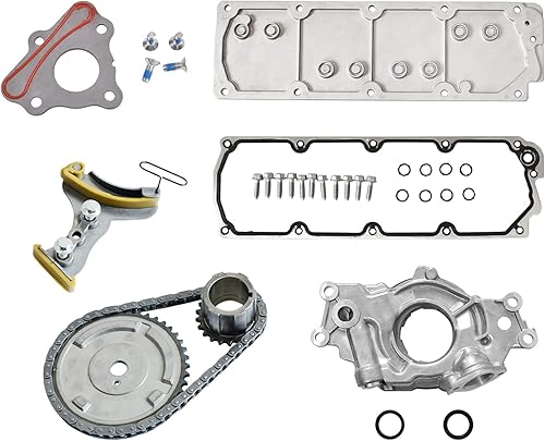 Miniatura 2 de No AFM DOD Kit de desactivación con elevadores de árbol de levas, cadena de distribución, bomba de aceite, juego de juntas de cabeza para Chevy