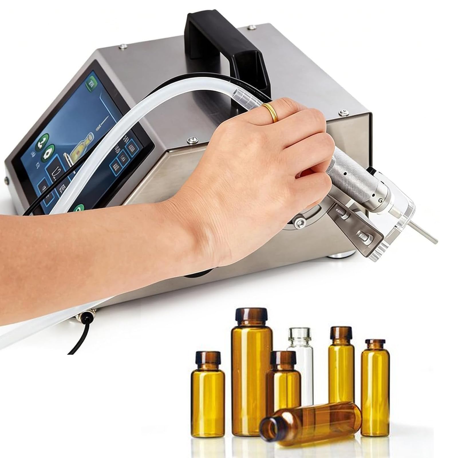 Llenadora automática de líquidos para botellas pequeñas de perfumes HD1370 1