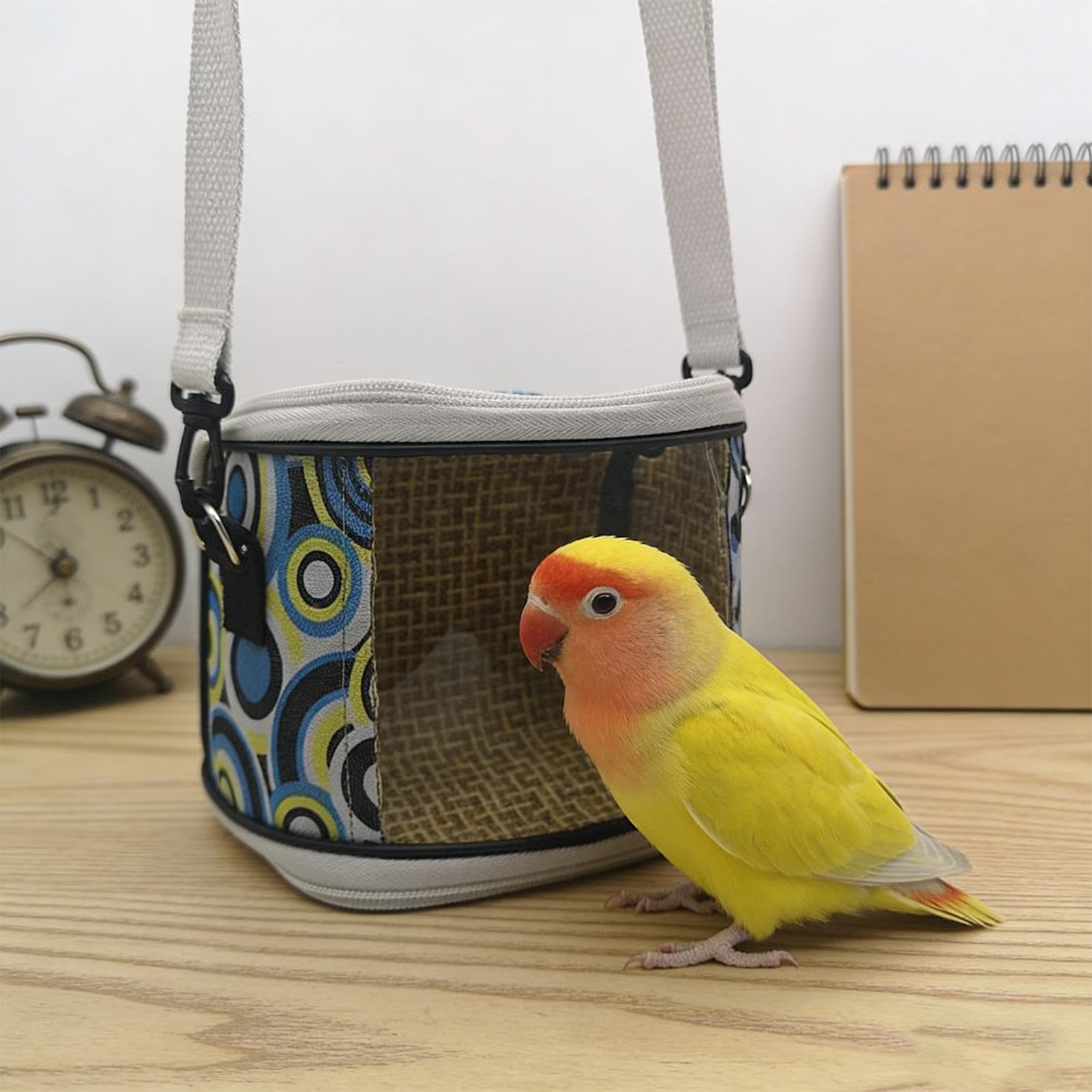 Transportín para Aves de Viaje,Jaula De Transporte Exterior para Agapornis | De Transporte Exterior para Aves - para Guacamayos Periquitos Visitas al Veterinario Paseos — view 9