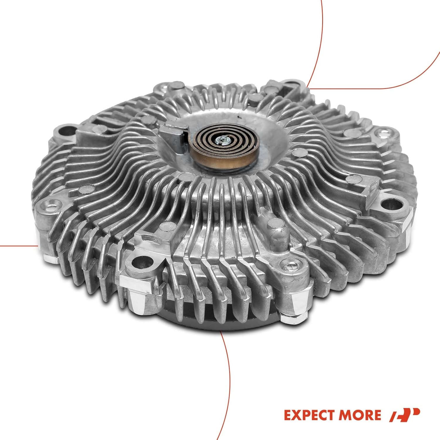A-Premium Engine Cooling Fan Clutch Compatible with Nissan Pathfinder 1987-1989, Maxima 1981-1984, D21, 720, 300ZX, 240SX, 200SX & Infiniti M30 1990-1992 & Datsun 810, 280ZX, 280Z, 260Z, 240Z