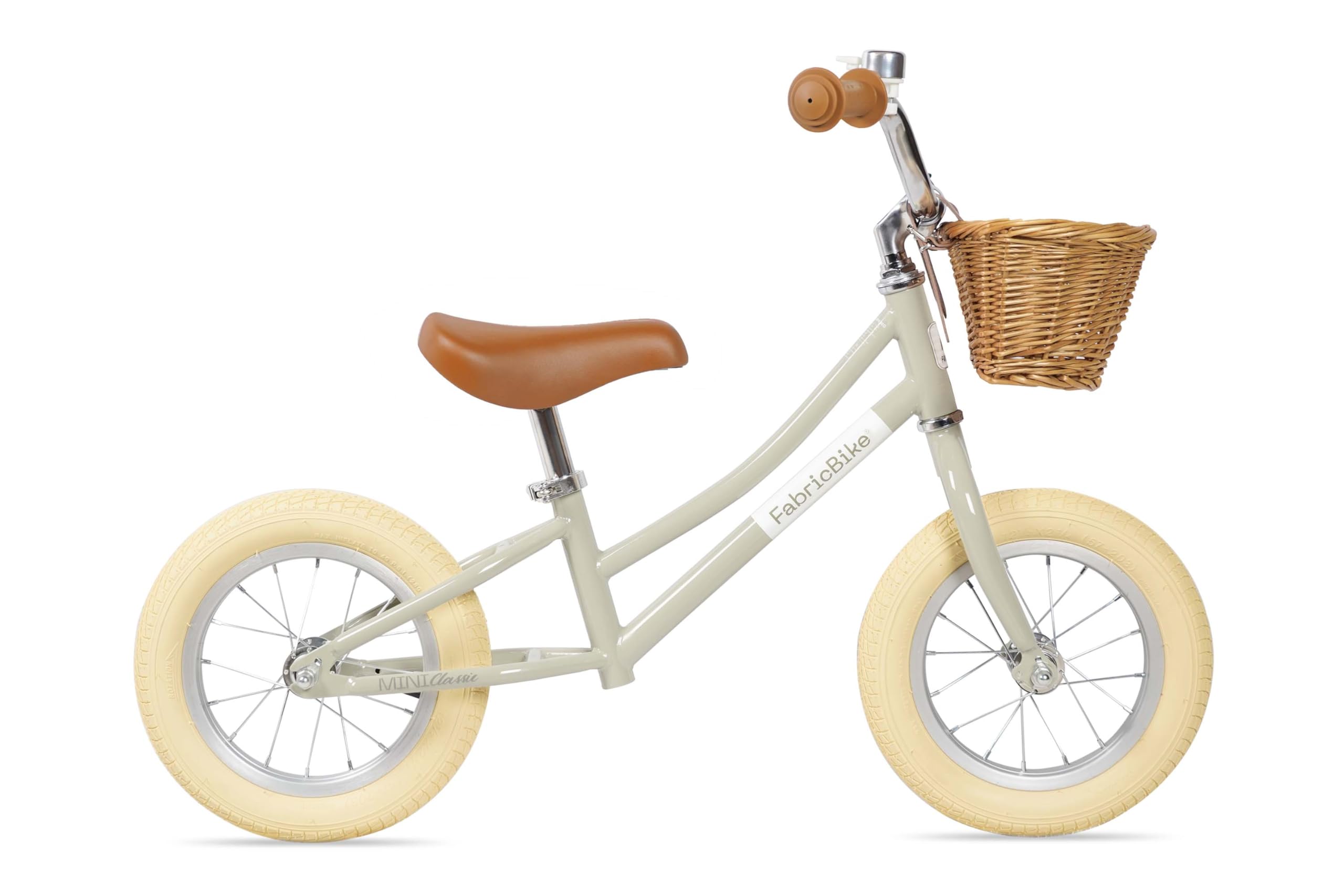 FabricBike Mini 30,5 cm (12 Zoll), Laufrad für Kinder, 18 Monate - 4 Jahre, ultraleichtes Lernrad mit verstellbarem Lenker und Sattel.