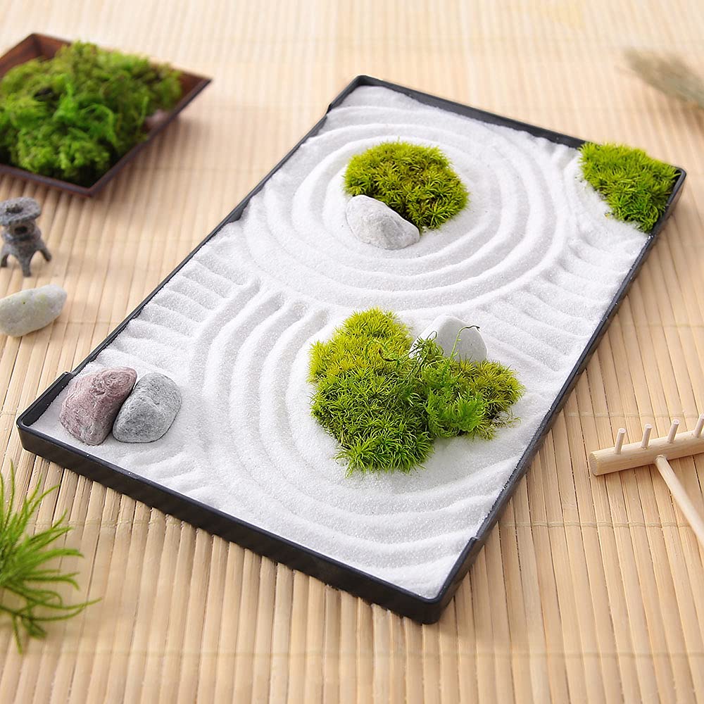 Amazon | ハンドメイドキット プリザーブドモス 枯山水 ミニ 日本庭園