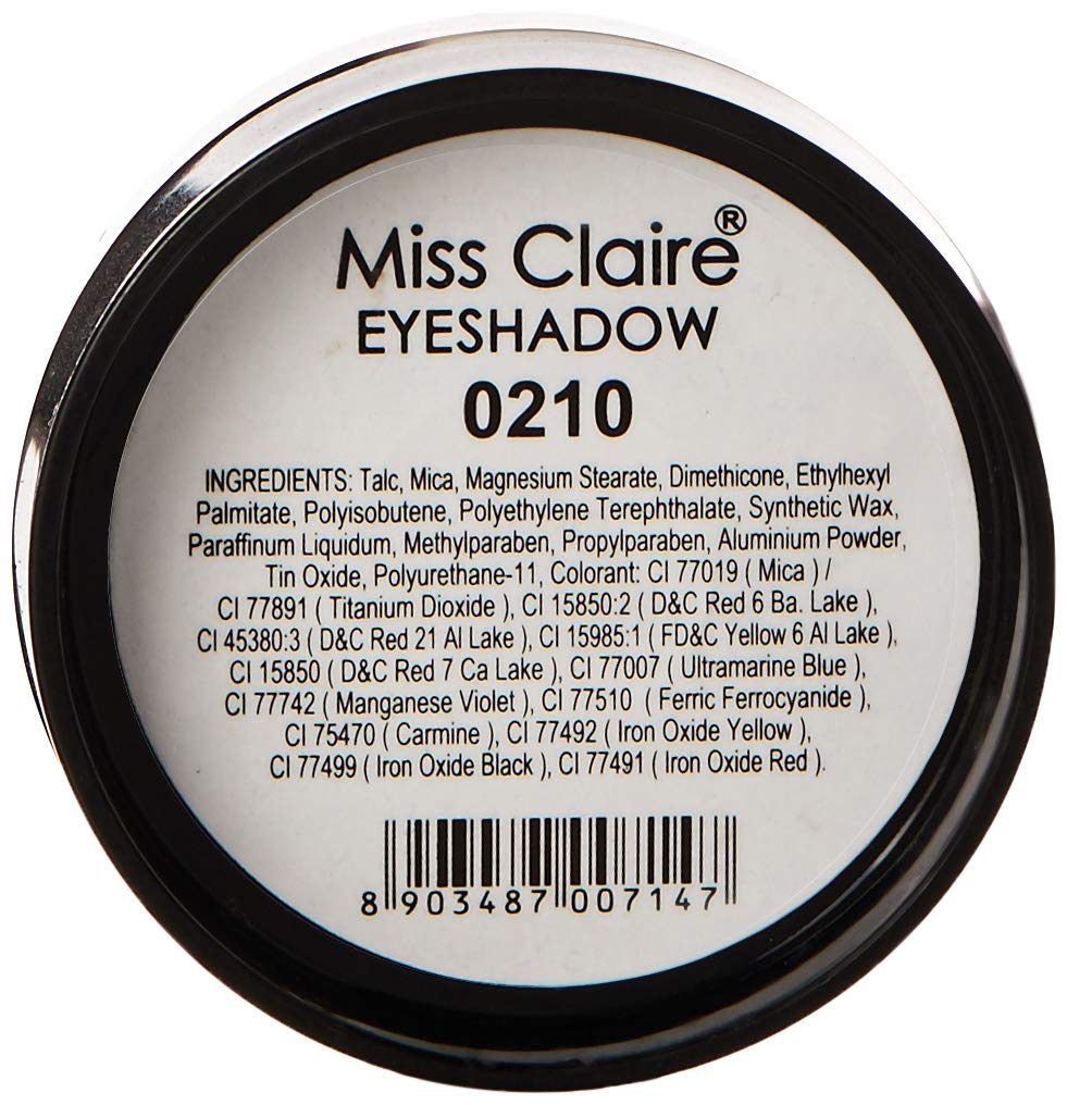 Miss Claire Single Eyeshadow, Matte Finish - 0210 Brown, 2g - Image 2 thumbnail