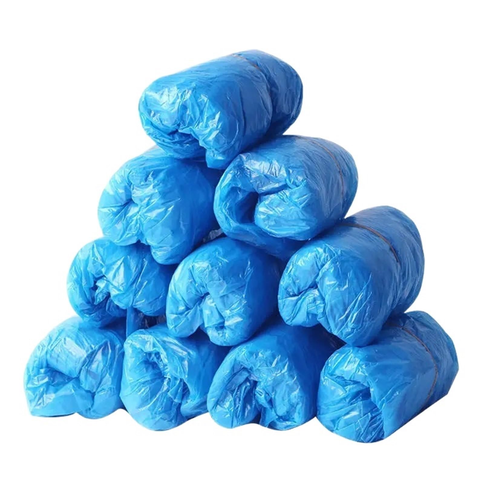 WEOKDFHA Shoe Covers 100-1000pcs Waterproof Shoe Cover Plastic Non-slip Foot Indoor PE Padded Overshoes Rain(100pcs)