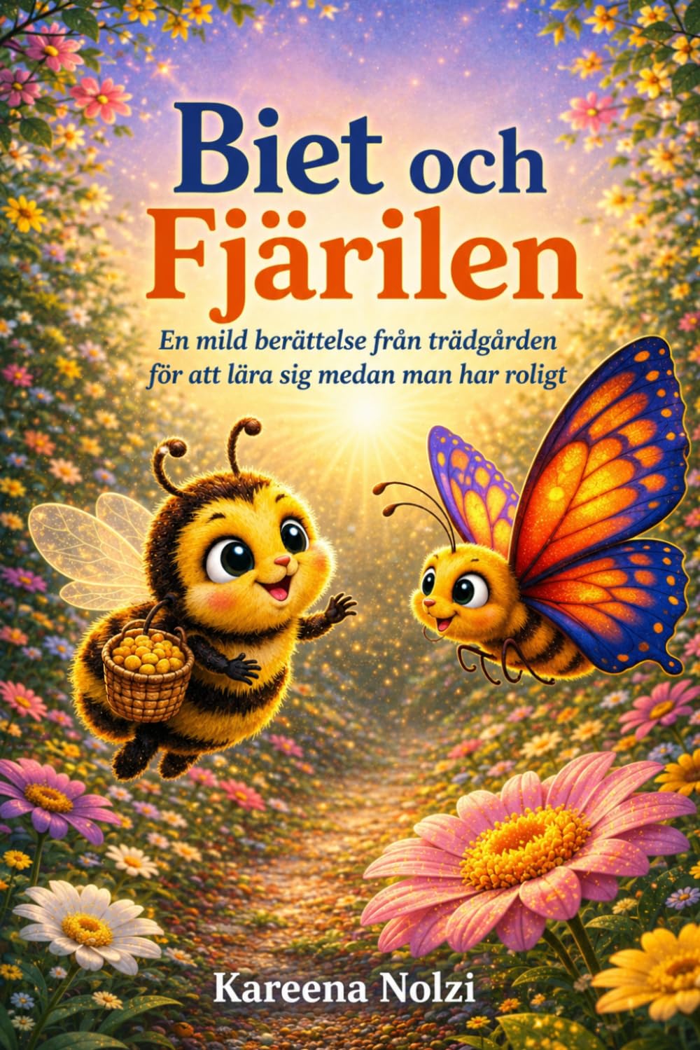 Biet och Fjärilen: En mild berättelse från trädgården för att lära sig medan man har roligt