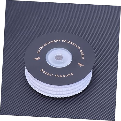 Miniatura 8 de Hohopeti DIY Ribbon Handmade Hair Accessories Hair Band Ribbon Gift Ribbon lace Ribbon Macrame Decor Cream Gift Wrapping Strip Clothes Ribbon