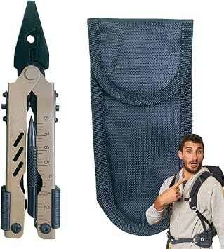 Pliers Multi Tool - Lightweight Pocket with Electrician Pliers, Cable Cutter, Bottle Opener, Feel Comfortable Every Time You Use | Portable Multi-Function Tool Perfect for Outdoors, Camping and