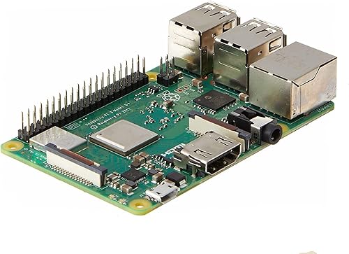 Vista 3 de DIGISHUO Kit de inicio completo 9 en 1 Raspberry Pi 3 modelo B+(B Plus) módulo, dos casos, cable HDMI, tarjeta SD 32G, kit de disipador térmico