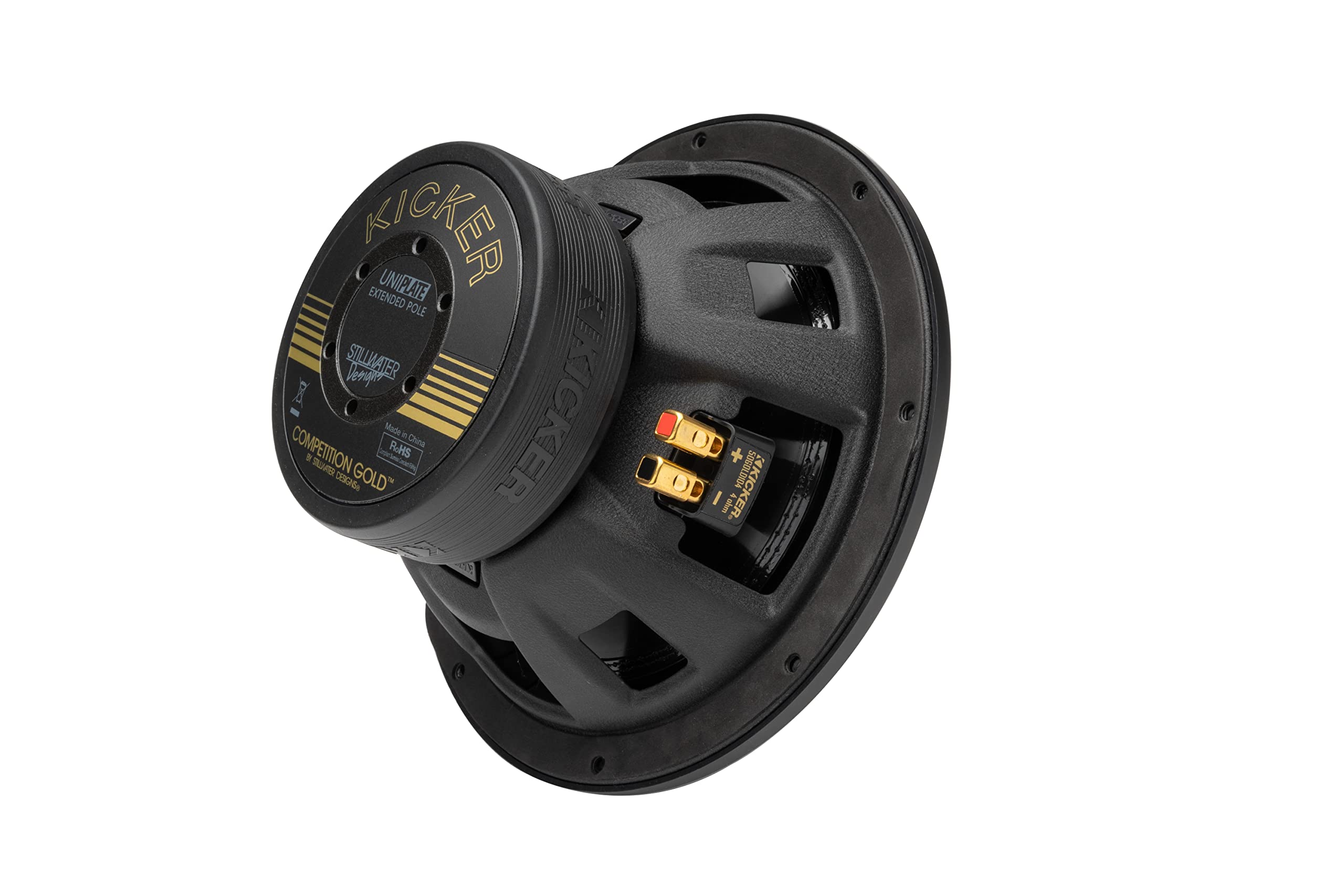 Amazon.co.jp: KICKER 50GOLD104 10インチ (25cm) ゴールドシリーズ