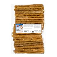 TRIXIE Rotolini da masticare manzo per cani – ø 9–10 mm, 12 cm – 100 pezzi