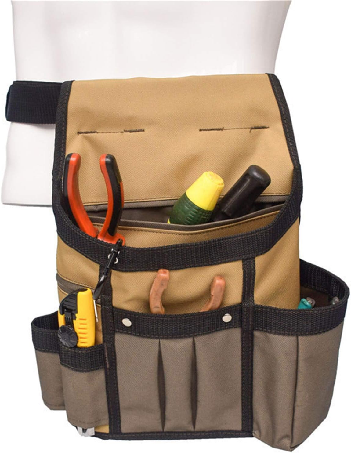 Serious Lamp Tool Pouch Canvas Small Pocket Tool Bag with