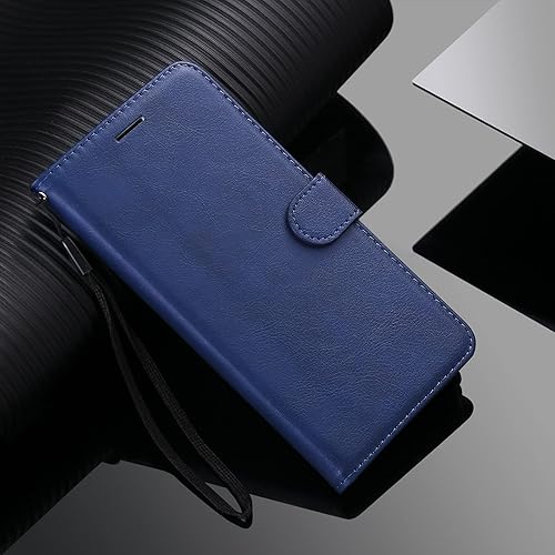 Miniatura 3 de CCSmall Funda retro de color sólido para Xiaomi Redmi 10C, moda de negocios PU cuero wKickstand con tarjetero Flip Phone Cover para Xiaomi Redmi 10C
