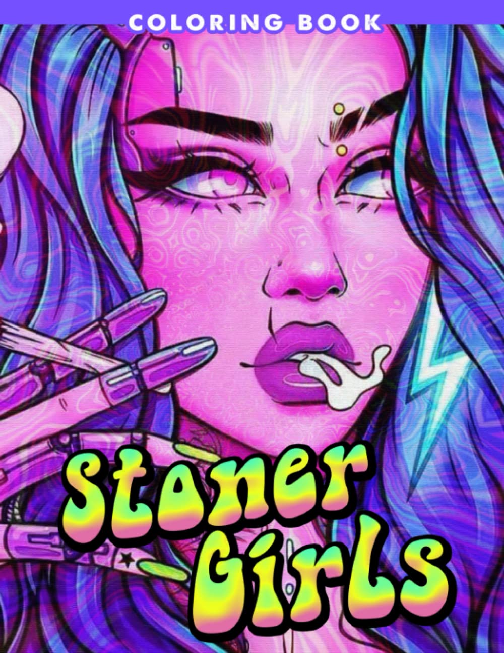 Amazon.com: Stoner Girls Coloring Book: Get Lost in the Groove ...