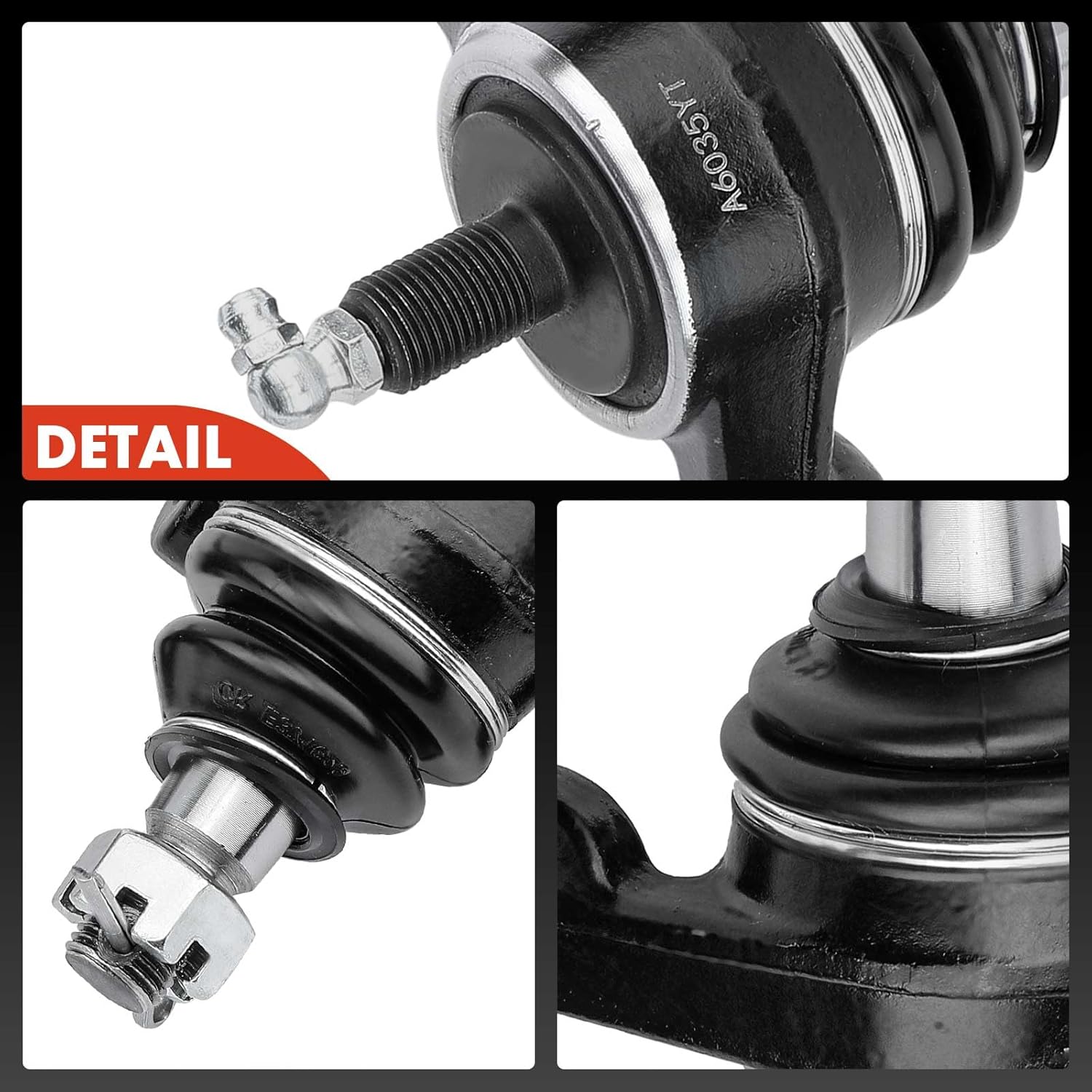 A-Premium 2 x Front Lower Ball Joint, Compatible with Chevy - 1958-1970 - Impala Corvette Bel Air Biscayne Brookwood Caprice Corvair Truck El Camino Estate Kingswood Kingswood Parkwood Townsman