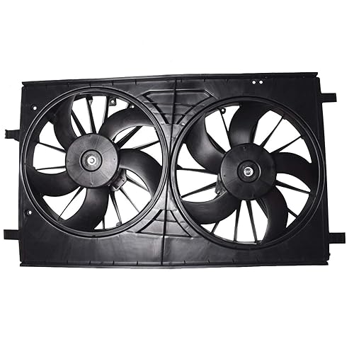 Ventilador de radiador 68031872AA 68031873AA Reemplazo para 200 07-14/Reemplazo para Compass 13-17/Reemplazo para Patriot 07-17/Reemplazo para