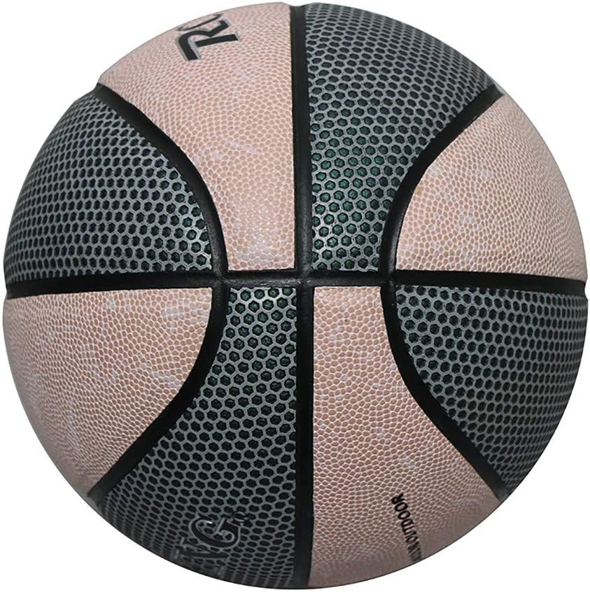 HoloHoops Holographic Glowing Reflective Basketball - Light Up Camera Flash Glow in The Dark Basketballs - Hoop Gifts Toys for Kids and Boys - Perfect Toy for Night Game