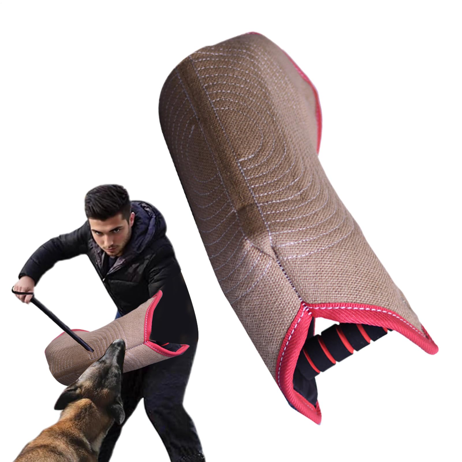 Hundebiss-Schutzarmel - Robuster Schutzarmband Für Hundebisse,Bequeme Faltbare Spielhilfe Für Welpen Zum Training Und Outdoor-Aktivitäten