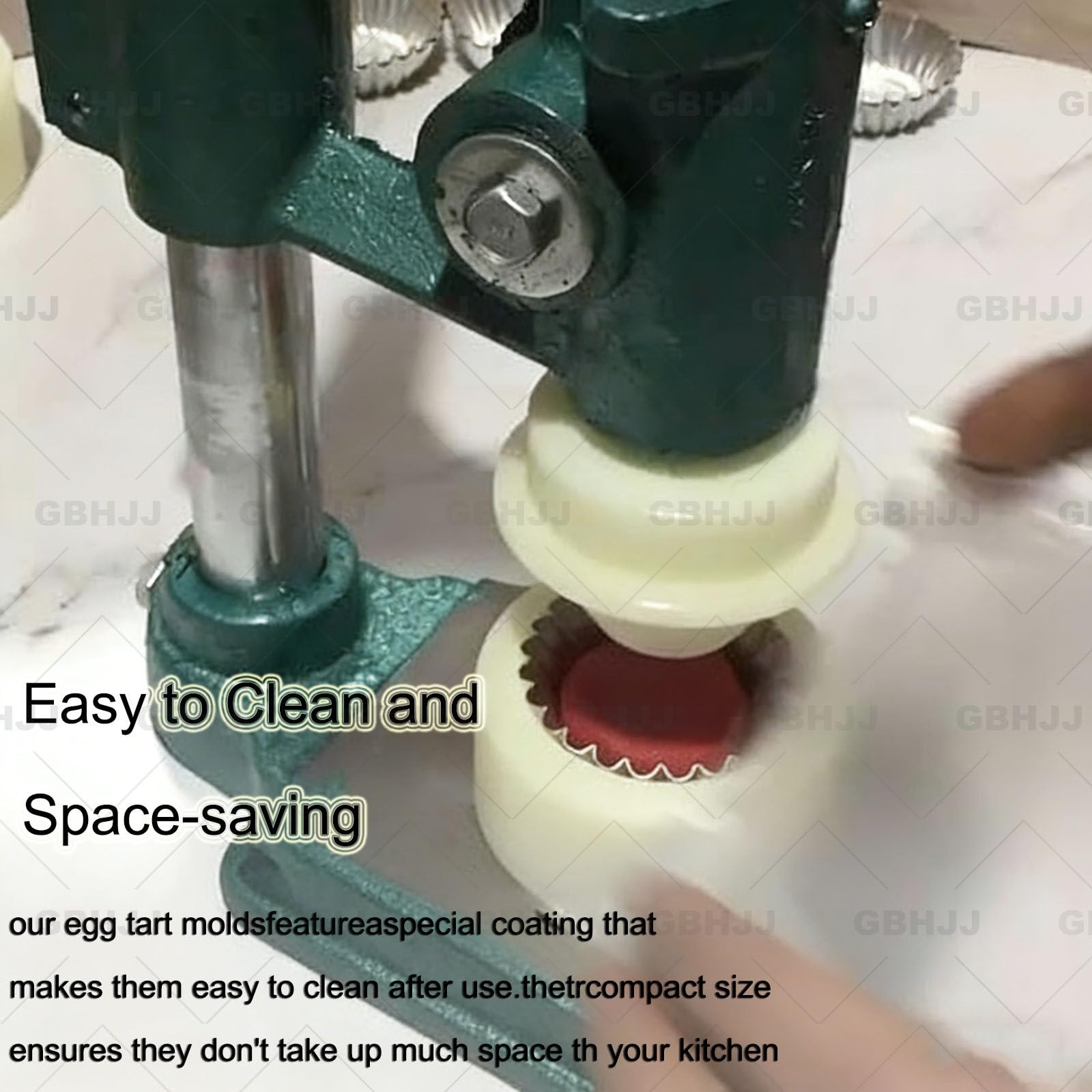 Pressa a mano per crostate, stampo antiaderente per crostate di crema pasticcera, mini strumento per la cottura a casa e cucine professionali