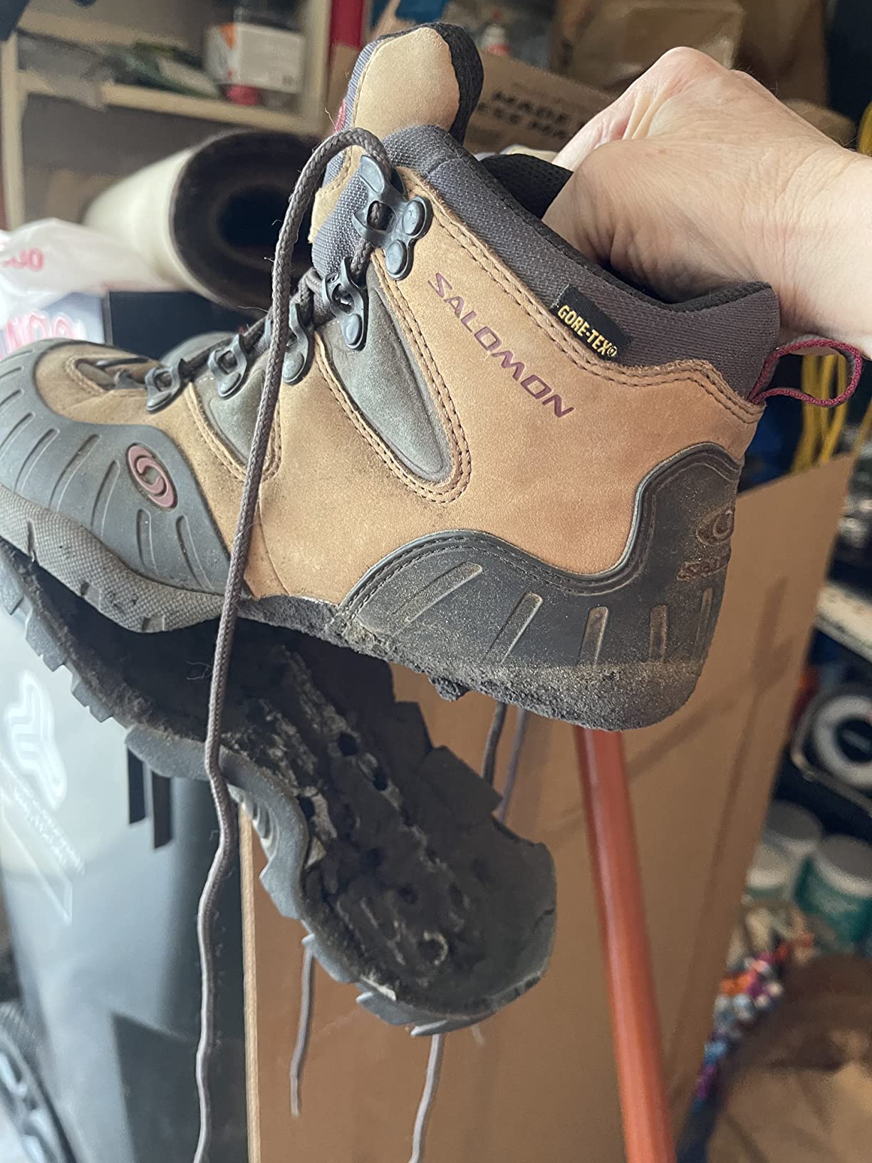 38/mo Finance Salomon Men's Quest 4 Goretex Hiking Boots Climbing Shoe Buy Now, Pay Later